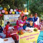 आंगनबाड़ी केंद्र नकोट में दो नवजात बालिकाओं का मनाया गया जन्मोत्सव, महालक्ष्मी किट भी वितरित