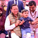 सीएम धामी ने सामूहिक कन्या पूजन कार्यक्रम में किया प्रतिभाग