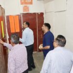 डीएम गौरव कुमार ने राजनीतिक दलों की मौजूदगी में किया ईवीएम-वीवीपैट वेयरहाउस का त्रैमासिक निरीक्षण