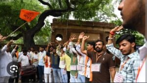 डूसू चुनाव में एबीवीपी का दबदबा, अध्यक्ष समेत तीन पदों पर जीत