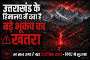उत्तराखंड के हिमालय में दबा है बड़े भूकंप का खतरा, रिपोर्ट में खुलासा…हर साल जमा हो रहा टेक्टोनिक तनाव